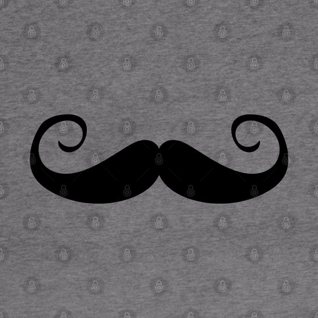 Moustache - Curly (Skin tone A) by helengarvey